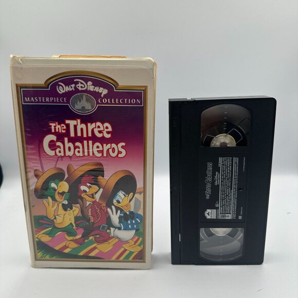 Walt Disney Masterpiece VHS The Three Caballeros 1994 Donald Duck - Picture 3 of 3